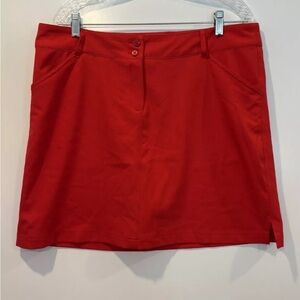 Callaway Women's Vibrant Red Mini Skirt